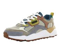 COLMAR Baskets de sport, modèle Garner Choice 095 Kaki multicolore, semelle rembourrée et ergonomique, Kaki Multicolore, 41 EU