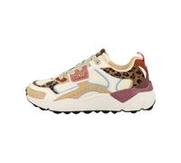 Colmar Garner Wild Sneaker Low Top Femme Cuir Multicolore Chaussures de Sport