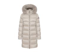 Colmar - Longue doudoune avec fausse fourrure - Femme - Vestes - Beige - Taille: 42 FR
