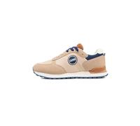 Colmar Mixte Travis Authentic Zapatillas, Beige-Blue Denim-Brown, 40 EU