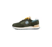 Colmar Mixte Travis Authentic Zapatillas, Military Green-Stone Blue-Beige, 44 EU