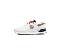 Colmar Originals Baskets Travis Authentic - Blanc / Vert militaire / Bleu marine - Taille 43