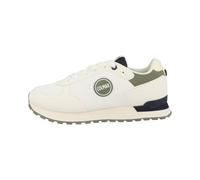 Colmar Mixte Travis Authentic Zapatillas, White-Military Green-Navy, 46 EU