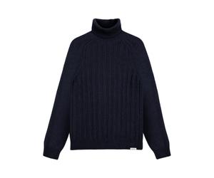 Colmar - Pull col roulé bleu Aw25 - Homme - Pulls - Bleu - Taille: S