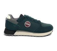 Colmar Scarpe Uomo Sneaker Travis Authentic 006 Suede/Tessuto Bottle Green/Black/Gray U25CO11