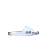 Colmar Slipper Plain Ciabatta Bicolor Logo White Silver SLIPPERPLAIN227 39