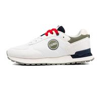 Colmar Originals Baskets Travis Authentic - Blanc / Vert militaire / Bleu marine - Taille 43