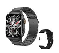 Colmi-Montre Connectée C81 Pour Les Hommes Et Les Femmes,Étanche Conforme À La Norme Ip68,Amoled,Compatible Avec Aod,2.0 Modes Sportifs,Pk Ultra Série 8,100 - Type Black Steel Strap