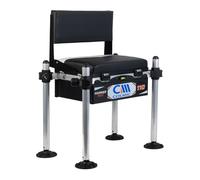 Colmic - Hammer Max Panier de Pêche - Chaise Compact avec Pieds Ø36 mm, Structure Renforcée, Compatible Accessoires Variantes 100 Basic / 110 Back Support (Hammer Max 110 - Back Support)