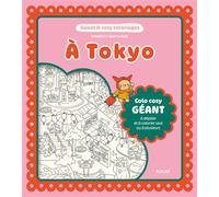 Tokyo - poster à colorier - sweet & cosy coloriage - activité créative - cosy colo géant - Amélie's Workshop