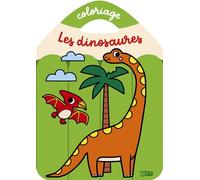 Colo crayons dinosaures - Bérengère Staron - Lito - broché - Document jeunesse