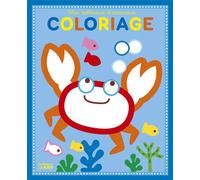 Colo petits tableaux le crabe Mes tableaux d'animaux - Corinne Lemerle - Lito - broché - Document jeunesse