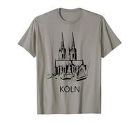 Cologne City Cologne Cathédrale Ville de Cologne T-Shirt