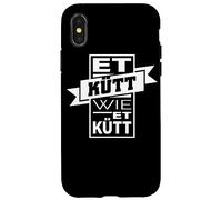 Cologne Et Kütt Wie Et Kütt Allemagne Cathédrale Köln Coque pour iPhone X/XS