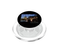 Cologne Paysage Urbain Allemagne Rétro Dom Vintage Nuit PopSockets PopGrip pour MagSafe
