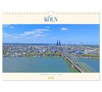Cologne Perspectives d'une ville, Version française (Calendrier mural 2026 DIN A4 portrait), Calendrier CALVENDO mensuel