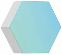 Cololight Système de contrôle modulaire PRO par application (Android et Apple), Alexa, Google Home, 16 millions de couleurs et d'effets, éclairage de jeu à emboîter, 1 x rallonge, blanc