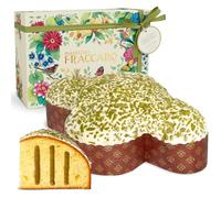Colomba de Pâque Fourrée à la Crème de Pistache, 750 gr - Pasticceria Fraccaro 1932, Colomba Pasquale Glacée au Chocolat et aux Grains de Pistache, Colomba di Pasqua Levure Naturelle, Boite Cadeau