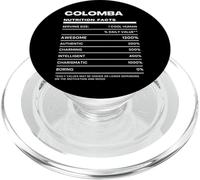 Colomba Valeur Nutritive Nom Drôle PopSockets PopGrip pour MagSafe