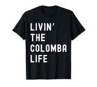 Colomba Vivant la Vie de Colomba Nom Amusant T-Shirt Graphique avec Valeur