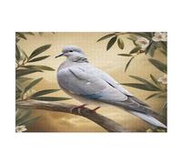 Colombe Blanche Puzzles en Bois, De Décompression Puzzle, pour Adultes EnfFourmis 1000 Pièces Jouets De Décompression （75×50cm）