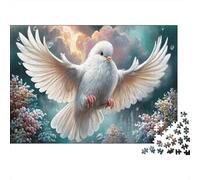 Colombe blanchePuzzle 1000 Pièces en Carton Nébuleuse Cosmique pour Grands-Parents Amélioration De La Mémoire Activité Intérieure Qualité Premium 70x50cm/1000pcs