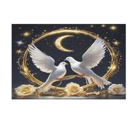 Colombe de la Paix Puzzle en Bois 1000 Pièces pour Adultes Et EnfFourmis, Puzzles Impossible, Jeu De Patience Coloré, À Partir De 12 Ans （75×50cm）