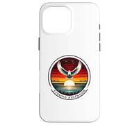 Colombe de l'ascension du Soir sur l'océan, Coucher de Soleil, Nature planante Coque pour iPhone 16 Pro Max