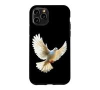 Colombe en Blanc Pigeon de la Ville Ramier Blanc Colombes Coque pour iPhone 11 Pro