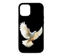 Colombe en Blanc Pigeon de la Ville Ramier Blanc Colombes Coque pour iPhone 12/12 Pro