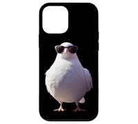 Colombe en Blanc Pigeon de la Ville Ramier Blanc Colombes Coque pour iPhone 12 Mini