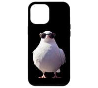 Colombe en Blanc Pigeon de la Ville Ramier Blanc Colombes Coque pour iPhone 12 Pro Max