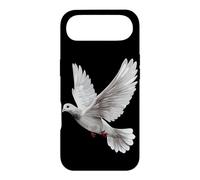 Colombe en Blanc Pigeon de la Ville Ramier Blanc Colombes Coque pour iPhone Air