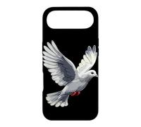Colombe en Blanc Pigeon de la Ville Ramier Blanc Colombes Coque pour iPhone Air