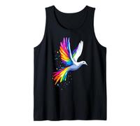 Colombe en Blanc Pigeon de la Ville Ramier Blanc Colombes Débardeur