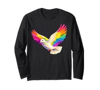 Colombe en Blanc Pigeon de la Ville Ramier Blanc Colombes Manche Longue