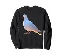 Colombe en Blanc Pigeon de la Ville Ramier Blanc Colombes Sweatshirt