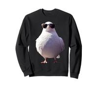 Colombe en Blanc Pigeon de la Ville Ramier Blanc Colombes Sweatshirt