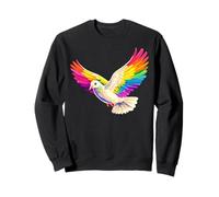 Colombe en Blanc Pigeon de la Ville Ramier Blanc Colombes Sweatshirt