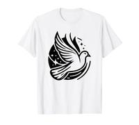 Colombe Oiseau Paix T-Shirt Graphique avec Valeur