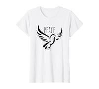 Colombe Oiseau Paix T-Shirt Graphique avec Valeur