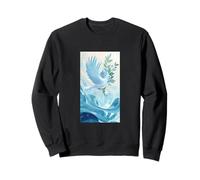 Colombe Paix Nature Symbole Liberté Sérénité Paysage Sweatshirt