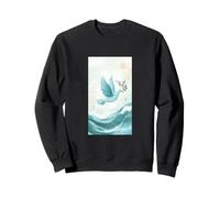 Colombe Paix Nature Symbole Liberté Sérénité Paysage Sweatshirt