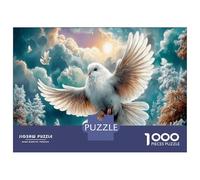 Colombe Puzzles 1000 Pièces en Carton Ciel de l'aube pour Amateurs De Puzzles Anti-Stress Amusement par Temps De Pluie 70x50cm/1000pcs