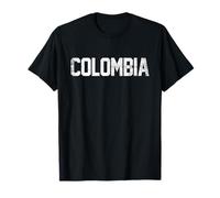 Colombia Country Name Athletic Fan T-Shirt