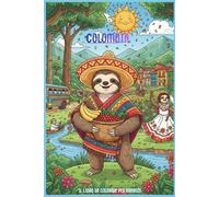 Colombia: Il Libro da Colorare per Bambini
