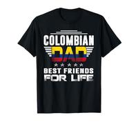 Colombian Dad Best Friends for Life Funny for Fathers Daddy T-Shirt