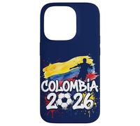Colombie COL 26 Peinture pour Fan Motif Drapeau colombien Graffiti Art Coque pour iPhone 14 Pro