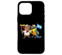 Colombie El Salvador Racines Drapeau Colombien Fier Héritage Coque pour iPhone 16 Pro Max