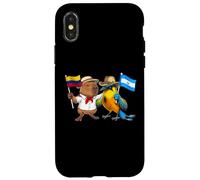 Colombie El Salvador Racines Drapeau Colombien Fier Héritage Coque pour iPhone X/XS
